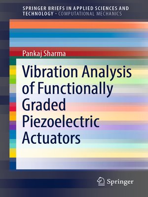cover image of Vibration Analysis of Functionally Graded Piezoelectric Actuators